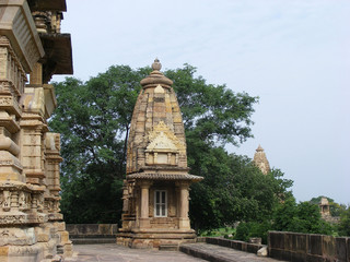 Poster - i palazzi e le sculture erotiche di Khajuraho in india