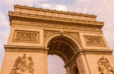 Wall Mural - Arc de Triomphe, Paris, France