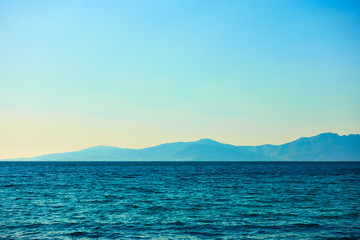 Poster - Aegean Sea and Tinos island