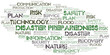© sharafmaksumov - Disaster Preparedness typography vector word cloud.