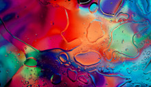 Abstract Colorful Background With Bubbles