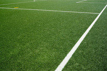 Boundary Markings On Sports Field