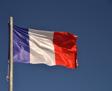 Low Angle View Of French Flag