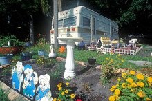 A Trailer Home Near Fort Myers, Florida