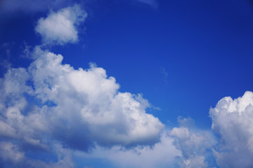 fluffy clouds