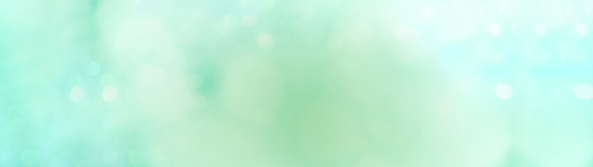 Wall Mural - spring background - abstract green blue background with bokeh