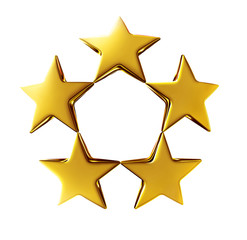 5 gold star 