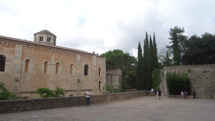 Wall Mural - Girona is a swarm city in Catalonia with wonderful stone walls