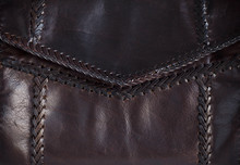 Full Frame Shot Of Leather Jacket