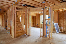 Wooden House Residential Construction Home Framing