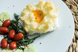 Fototapeta Kuchnia - jajko śniadanie