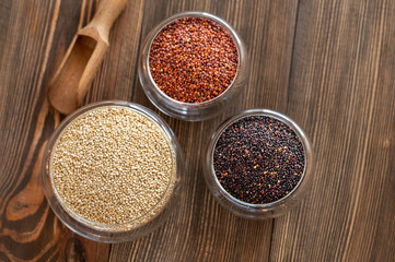 Sticker - Different kinds of quinoa