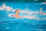Fototapeta  - Water polo players