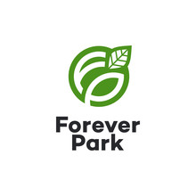 Creative Letter F And P For Park Logo Design Template