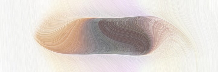 Aufkleber - abstract flowing banner design with linen, old lavender and gray gray colors. fluid curved lines with dynamic flowing waves and curves
