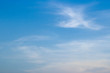 © Nanthicha Khamphumee - Bright blue sky with fluffy white clouds. Clearing day and Good weather. Blue sky background.