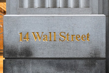 Wall Street Sign New York City