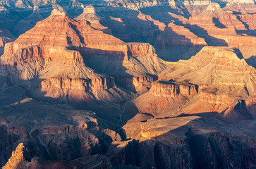 Wall Mural - View into the Grand Canyon from the North Rim Sunset