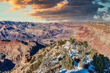 Poster -  Grand Canyon North Rim East End Arizona