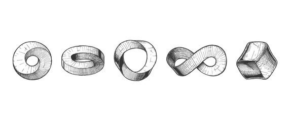 Mobius strip set