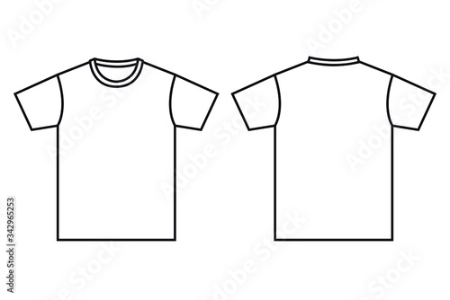 Tシャツの表裏のイラスト Buy This Stock Vector And Explore Similar Vectors At Adobe Stock Adobe Stock
