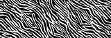 Fototapeta Fototapeta z zebrą - Trendy zebra skin pattern background vector. Animal fur, vector background for Fabric design, wrapping paper, textile and wallpaper.