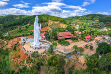 Linh An Pagoda Near Elephant Waterfall, Dalat, Lam Dong, Vietnam