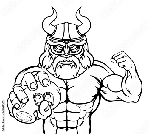 A Viking or gladiator warri...