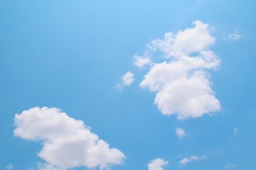 Wall Mural - cloud on blue sky