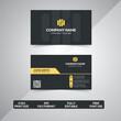 Creative and Modern Business Card template, clean and professional business card template, ready to print vector business card