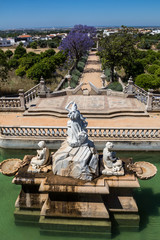 Garden with fountain, Estoi, Portugal