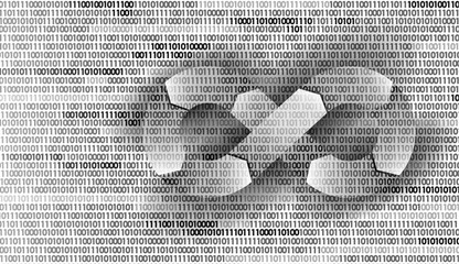 Devops software development operations infinity symbol. Programmer administration system life cycle quality. Coding building testing release monitoring. Data flow vector illustration