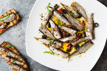 Poster - spanish sardines in olive oil