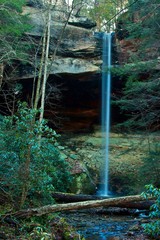 Wall Mural - Yahoo falls on Daniel Boone national forest in southern Kentucky