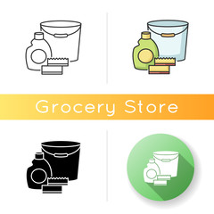 Sticker - Cleaning supplies icon