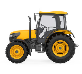 Agriculture Tractor Isolated