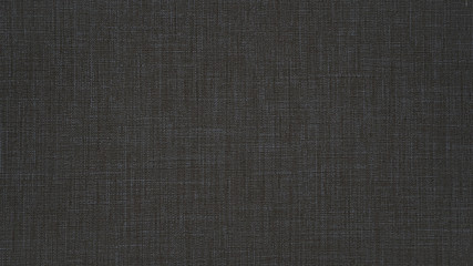Poster - Dark gray anthracite natural cotton linen textile texture background