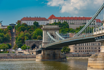 Sticker - city of Budapest in Hungary