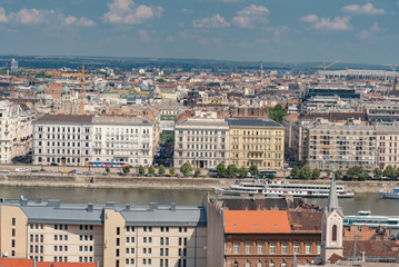 City of Budapest in Hungary