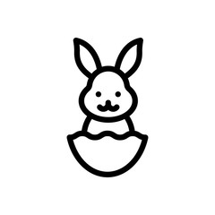 Sticker - rabbit