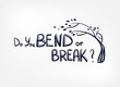 resilience bend or break vector sketch hand drawn illustration line