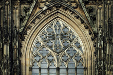 Arch Window Of Cologne Cathedral