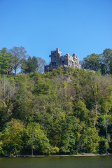 Wall Mural - East Haddam, Connecticut, USA: Gillette Castle, 1919, a 24-room mansion at the Gillette Castle State Park on the Connecticut River.