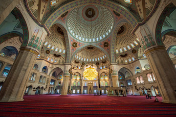 Kocatepe Mosque interior