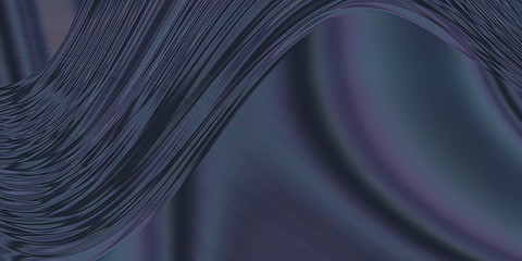 Wall Mural - abstract background with waveform design
