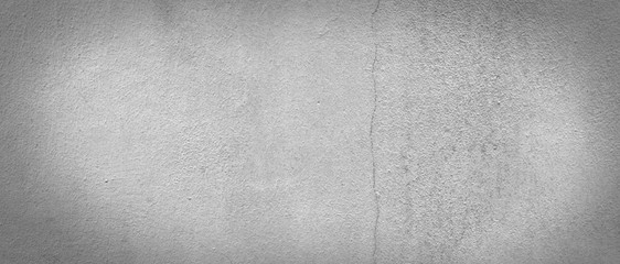 Wall Mural - Concrete wall texture background with blank for design. panoramic view