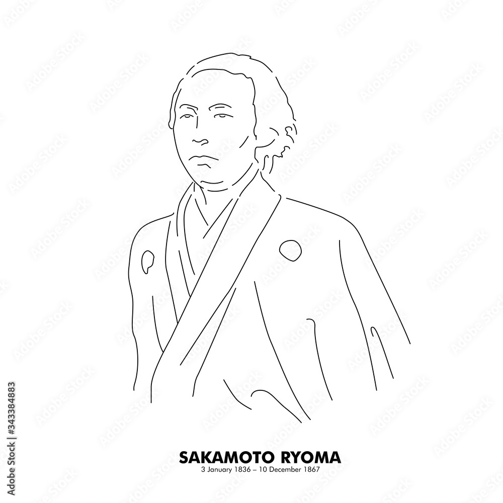 坂本龍馬 16 1867 歴史上の人物 線画イラスト Buy This Stock Vector And Explore Similar Vectors At Adobe Stock Adobe Stock 坂本龍馬 16 1867 歴史上の人物 線画イラスト Buy This Stock Vector And Explore Similar Vectors At Adobe Stock Adobe Stock