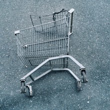 Close-up Of Shopping Cart