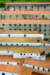 Wall Mural - City landscape, view of the city from the upper point. Porto, Portugal