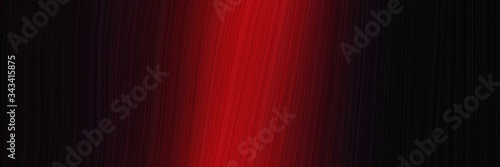 Cuadros en Lienzo elegant artistic designed horizontal banner with firebrick, maroon and black colors